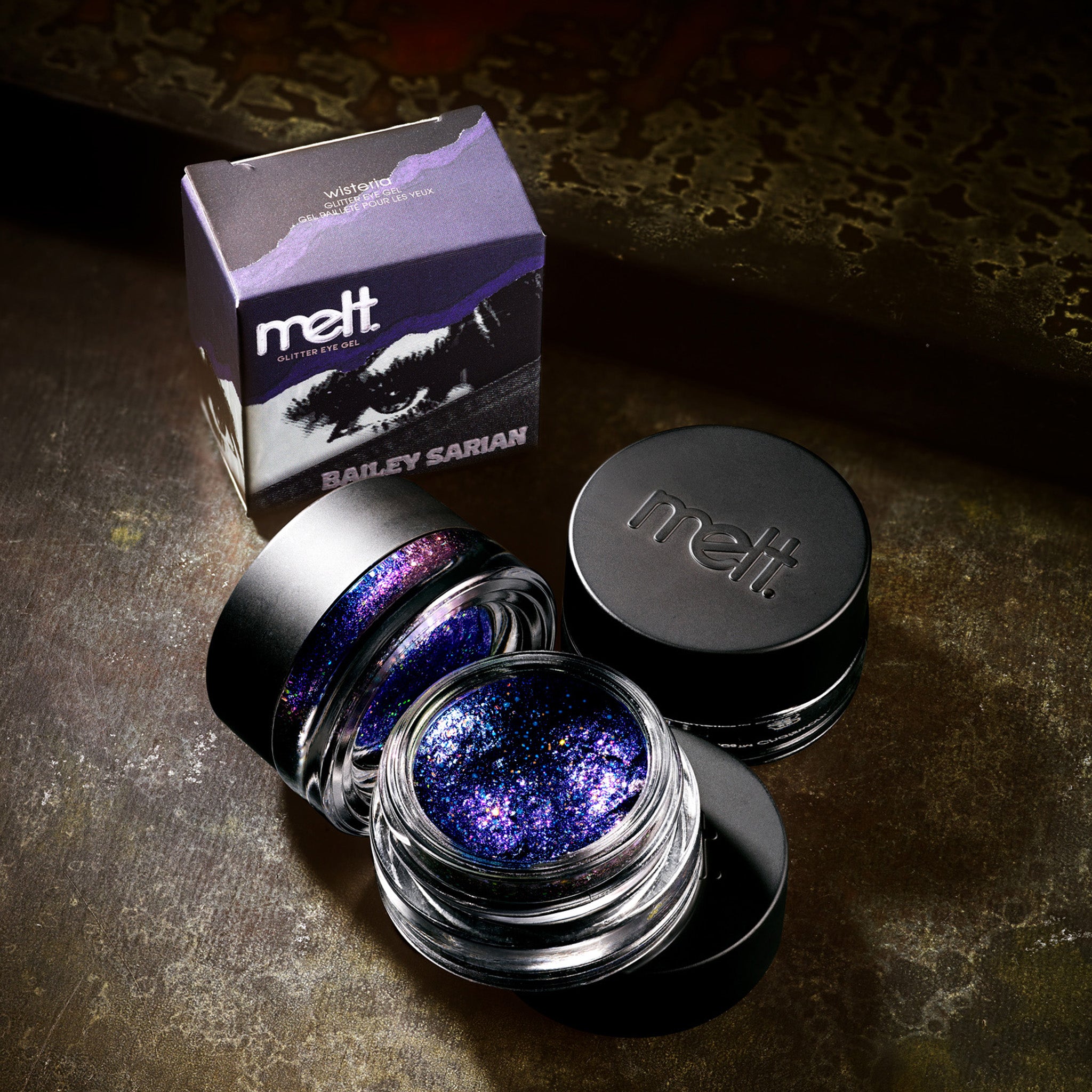 Wisteria Glitter Eye Gel